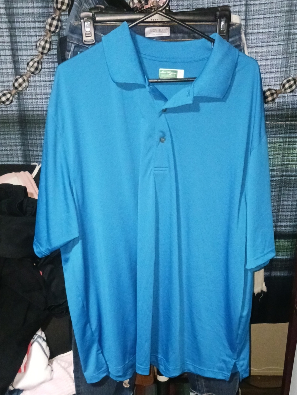 Hogan Bright Blue Men's Short-Sleeve Polo